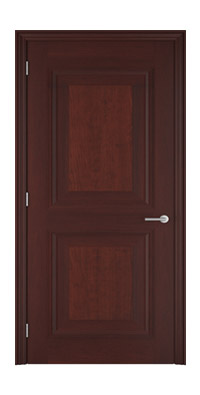 Shadbolt_Brighstone_veneered_panelled_door_crown_cut_American_cherry_stained