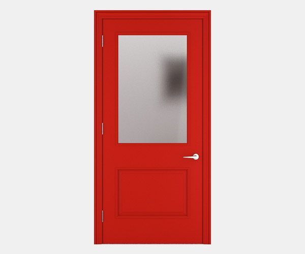 Shadbolt_Carisbrooke_lacquered_panelled_doors_Traffic_Red_RAL_3020