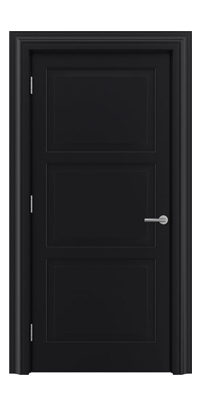 Shadbolt_Type5_Timeless_Hardwood_Door_in_RAL9005_paint_finish